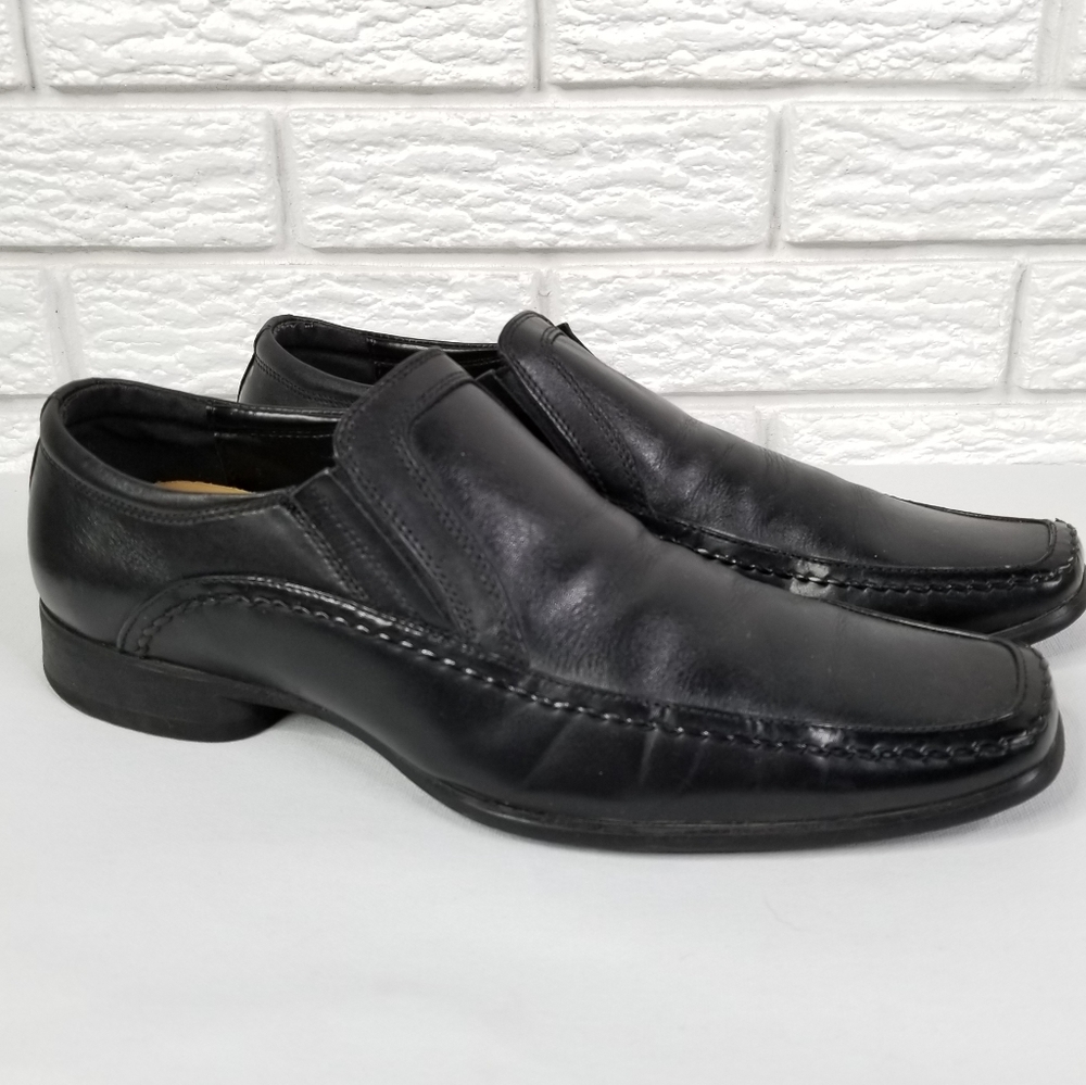 Cole Haan Key Note Leather Dress Loafers 12 Black